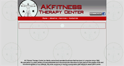 Desktop Screenshot of aktherapy.com